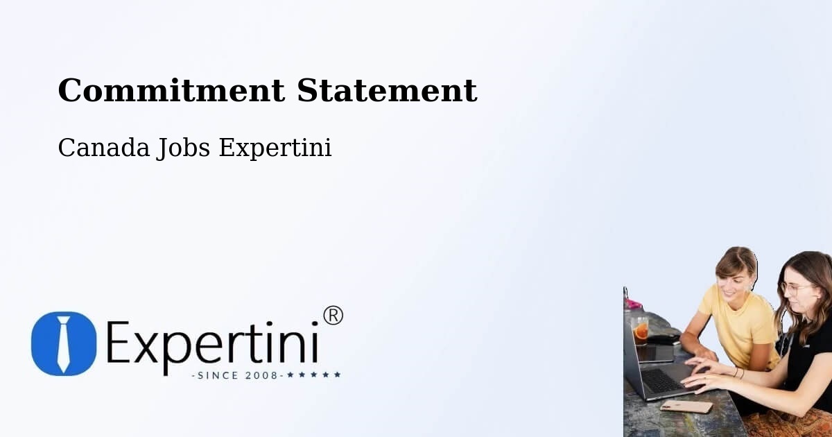 Corporate Commitment – Québec - Canada Jobs Expertini