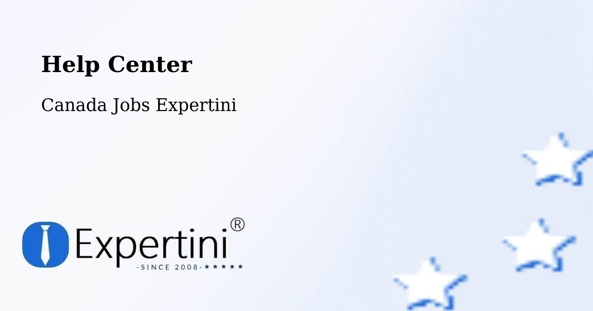Help Center – Québec - Canada Jobs Expertini